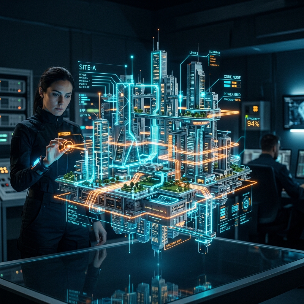 6D BIM Modeling System