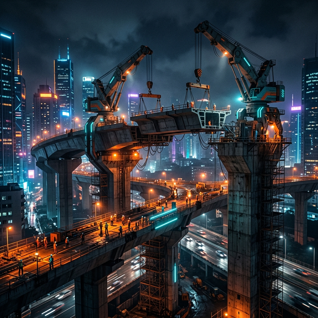 Modular Overpass Construction